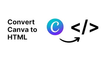 How To Convert Canva To HTML