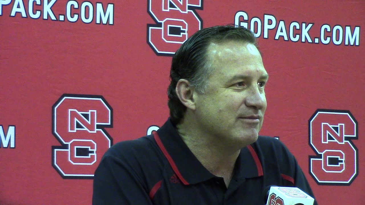 N.C. State head basketball coach Mark Gottfried talks about the
