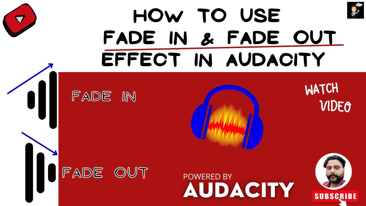 How To Use Fade In And Fade Out Effect In Audacity | Latest | 2022 ...