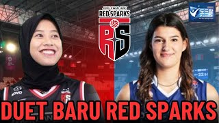 🔴DUET BARU RED SPARKS !! Terlalu Ganas, Megawati Hangestri dan Vanja Bukilic