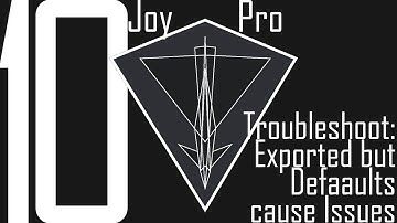 #10 Troubleshoot: Exported but still having double binds due to DCS Default Bindings - JoyPro - DCS