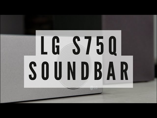 LG 5.1.2 Channel Soundbar with Wireless Subwoofer, Dolby Atmos and DTS:X  Black S75QR - Best Buy