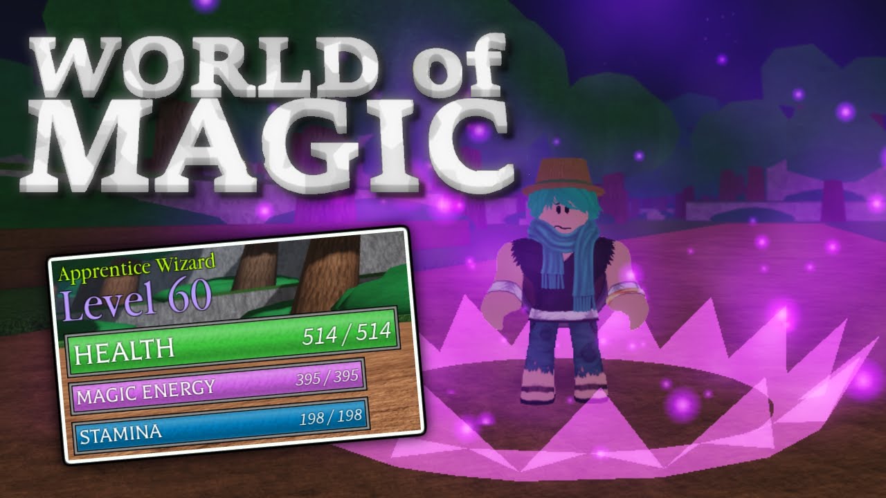 Maxed Out Character Roblox World Of Magic Youtube