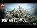 福袋の豆餅石で山岳レイアウト｜ミスト式・石組だけ全力