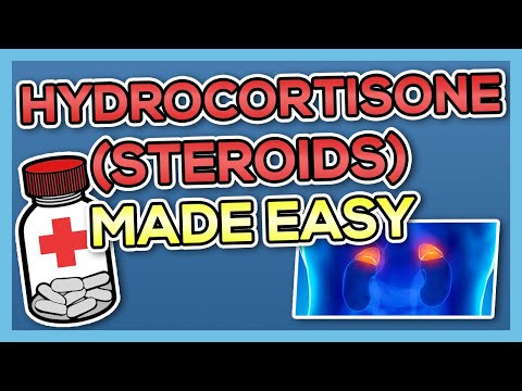 Hydrocortisone (Hydrocort/Cortef) नर्सिंग ड्रग कार्ड (सरलीकृत) - औषध विज्ञान