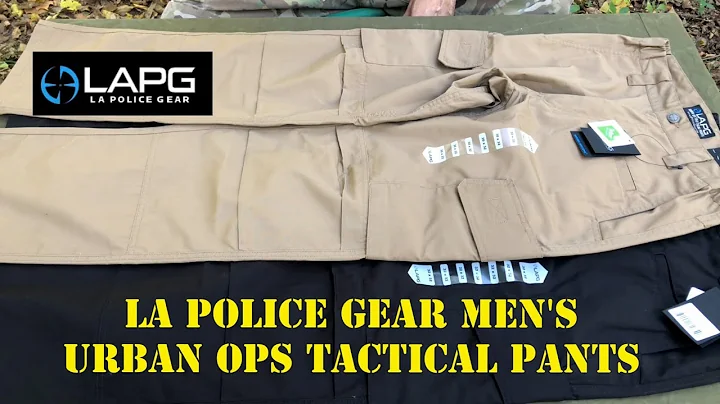 LA POLICE GEAR MEN'S URBAN OPS TACTICAL PANTS REVIEW