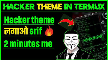 How to Change Termux Interface🔥 | Customize Termux Text Color & Theme | hacker 👩‍💻 theme in Termux