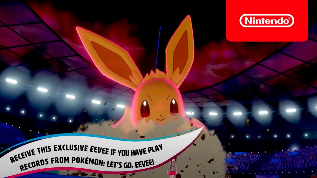 Pokemon Sword Pokemon Shield Exclusive Pikachu Eevee Nintendo Switch Youtube