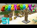 Minecraft Crazy Craft 3.0: Duplicator Tree Farm UPDATES #51 (Modded Roleplay)