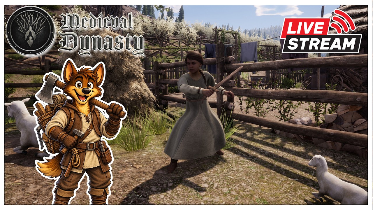 🔴 From ONE House to a MEDIEVAL EMPIRE! | Medieval Dynasty Gameplay