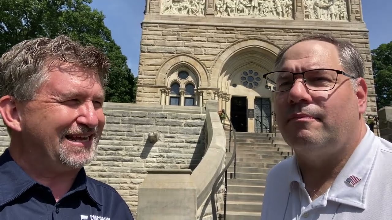 James A Garfield Memorial in Cleveland Ohio