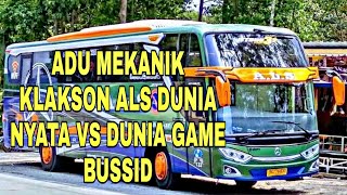 TES ADU MEKANIK KLAKSON ALS VERSI NYATA VS VERSI GAME BUSSID V3.7.1 screenshot 2