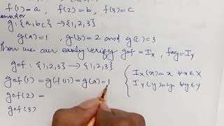 Class XII Chapter 1 Relations and Functions Example 22(lecture 63)