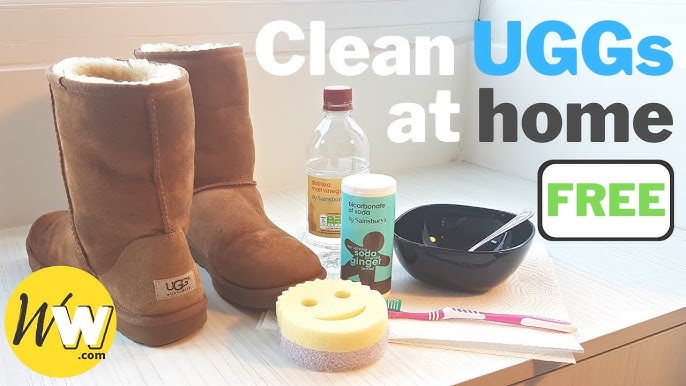 How to Clean Water Stains on UGGs! Get them looking BRAND NEW