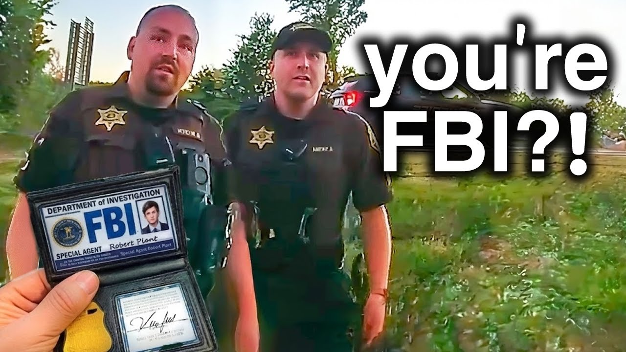 When Stupid Cops Realize They Arrested An FBI Agent! - YouTube