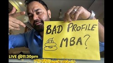 Thinking CAT But BAD profile | Bad academics | Can I still make it to IIMs.