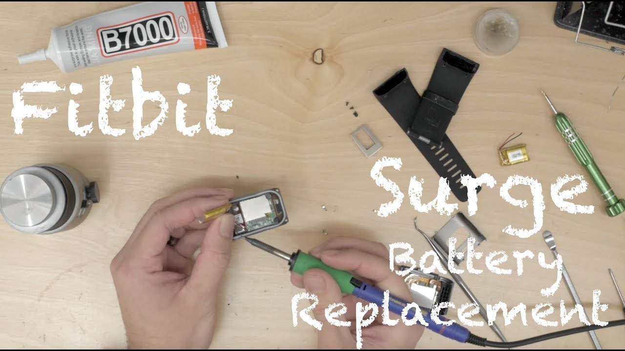 fitbit surge battery