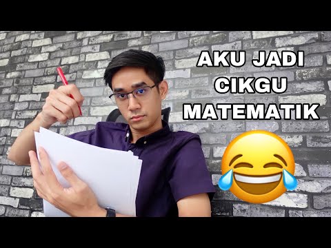 AKU JADI CIKGU MATEMATIK 😂 BAGI DUIT DEKAT MURID 🤑