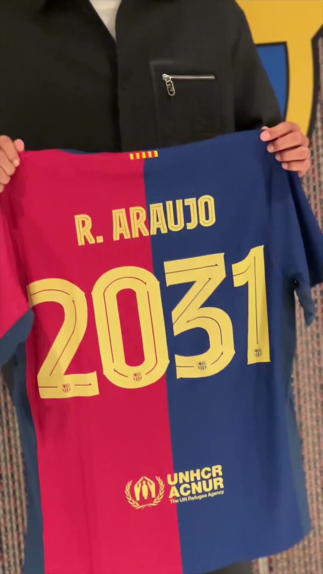 Força Araujo! Força Barça! ??? #fcbarcelona #shorts