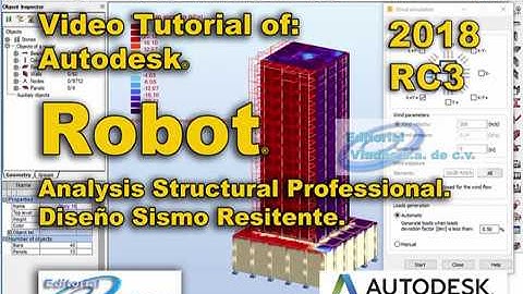 Curso de Autodesk Robot 2018 para Estructuras de Concreto Resistentes  a Sismos | Tutorial