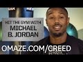 Michael B Jordan invites you to be in his personal workout montage