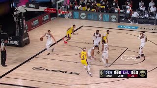 2nd Quarter, One Box Video: Los Angeles Lakers vs. Denver Nuggets