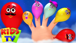 balloons finger family | 3d rhymes nursery | rhyme kids songs | baby videos | Kids Tv Nursery Rhymes