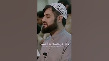 ﴿يَوْمَ يَقُومُ الرُّوحُ وَالْمَلَائِكَةُ صَفًّا لَا يَتَكَلَّمُونَ سوره البقره القاري رعد الكردي