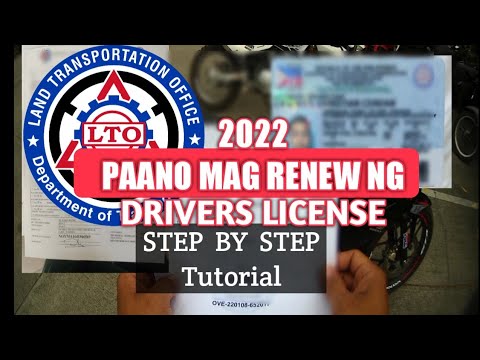 2022 LTO DRIVERS LICENSE RENEWAL  | STEP BY STEP