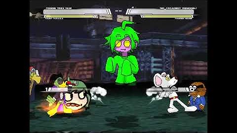 Mugen Goodie Trex (16.9) And Count Duckula Vs Bid_Arcadboy And Danger Mouse