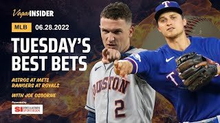 Best MLB Bets Today: Astros vs. Mets | Rangers vs. Royals | June 28, 2022
