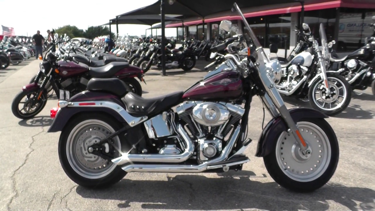 065401 2007 Harley Davidson Softail Fat Boy FLSTF Used motorcycles for sale