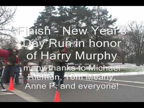 2010 New Year's Day Race in honor of Harry Murphy - Finish.wmv
