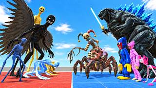 Team Verity & Falsity vs The Prototype with Godzilla Earth - ARBS