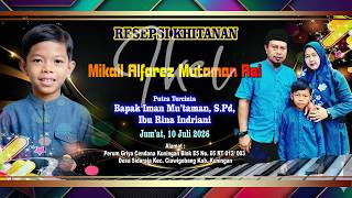Download lagu 🔴 LIVE DANGDUT PESTA HAJAT Bapak Iman Mutaman/Ibu Rina | Resepsi Khitanan Ikel | Jum'at 09 Juli 2026