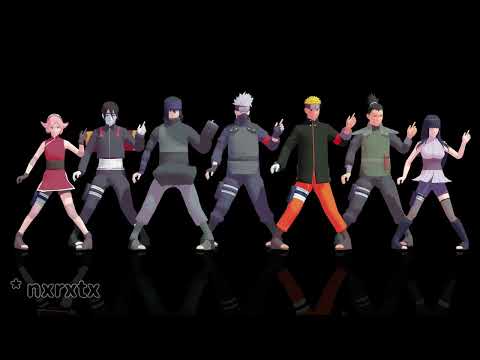 umbrella [ NARUTO MMD ]NARUTO*SASUKE*KIBA*SHINO*NEJI*LEE*SAI*SHIKAMARO*HINATA*SAKURA*KAKASHI