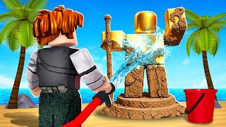 DIG and WASH TREASURES ON THE ROBLOX BEACH screenshot 3