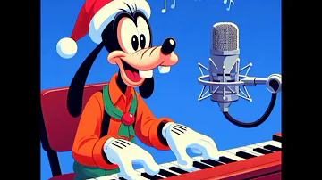 Goofy sings Wonderful Christmastime
