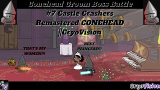 Conehead Groom Boss Battle Castle Crashers Remastered Conehead Cryovision