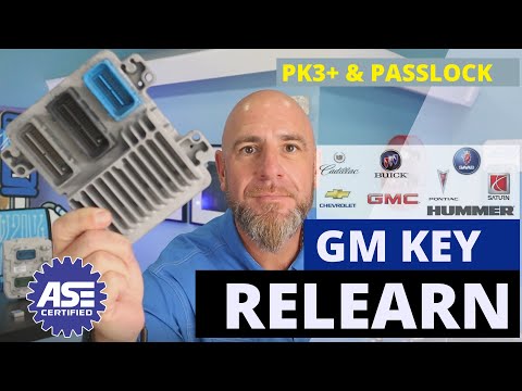 HOW TO PROGRAM KEY FOR GM/CHEVY ANTI-THEFT – ECU REPLACEMENT PK3+ / PASSLOCK