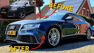 BUILDING A AUDI A5 (TO RS5) IN 10 MINUTES