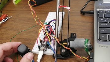 DC motor with optical encoder