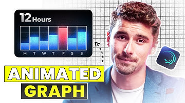 Animated Glowing Graph Like Iman Gadzhi in Alight Motion Tutorial || Alight Motion Xml Preset