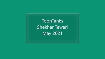 Toon Tanks in Unreal Engine 4.26