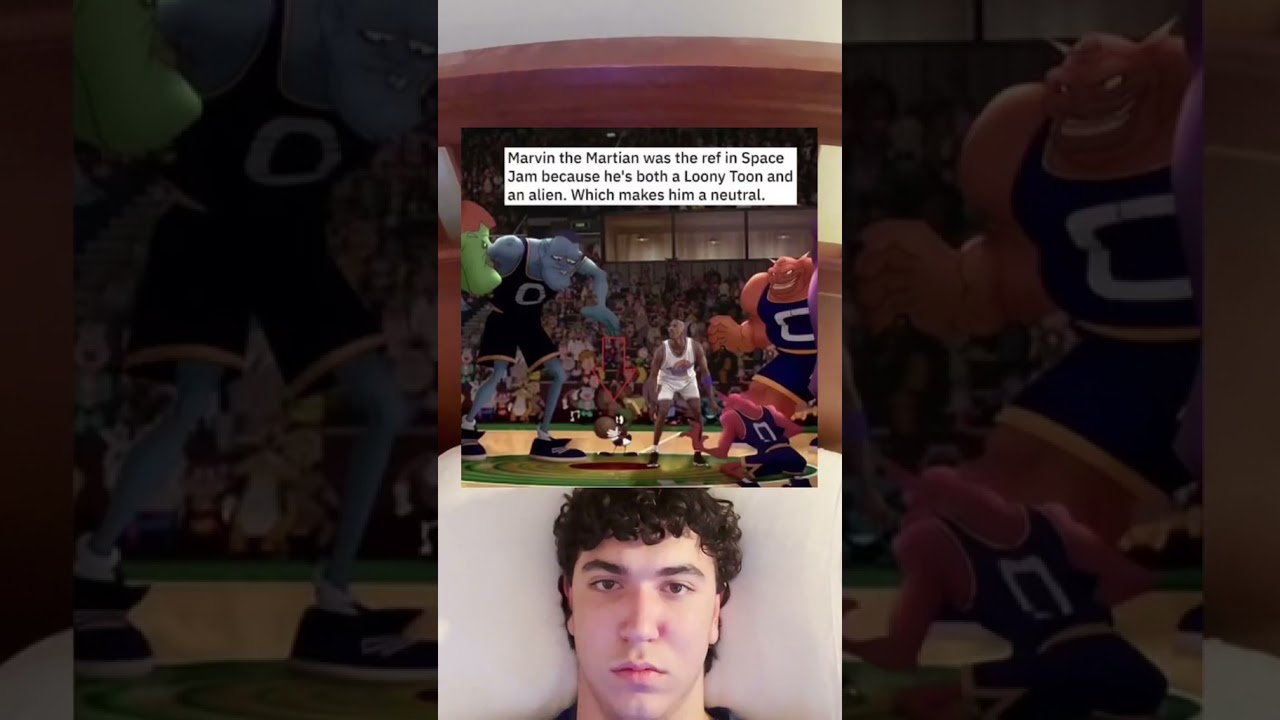 Did you catch this in Space Jam???                          