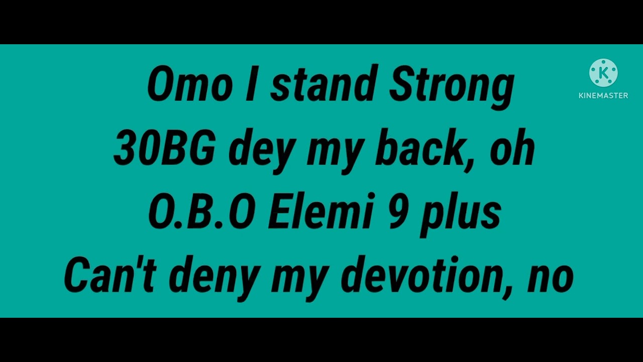 Davido feat The Samples Stand Strong (Lyrics) YouTube