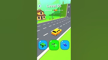 🔥Shape-shifting & Transform the Character⚡️Level 55 (2 x speed) #shorts