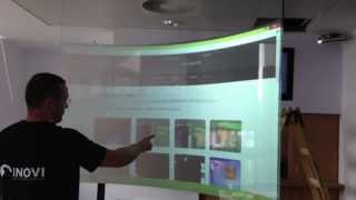 INOVI Curved Glass Touch Screen