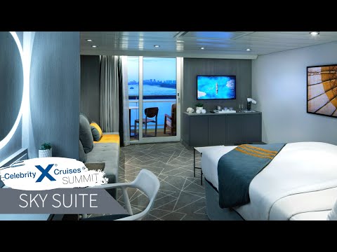 Celebrity Summit Secret Sky Suite walkthrough tour