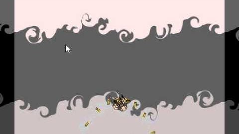 Machinegun bullet shell test with physics